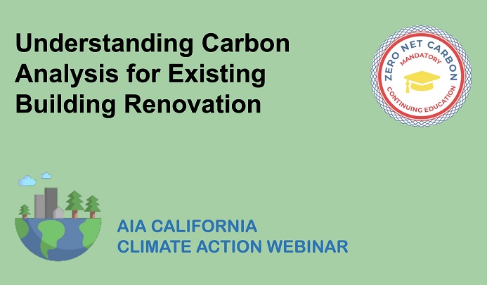 Understanding Carbon Analysis for Existing Building Renovation