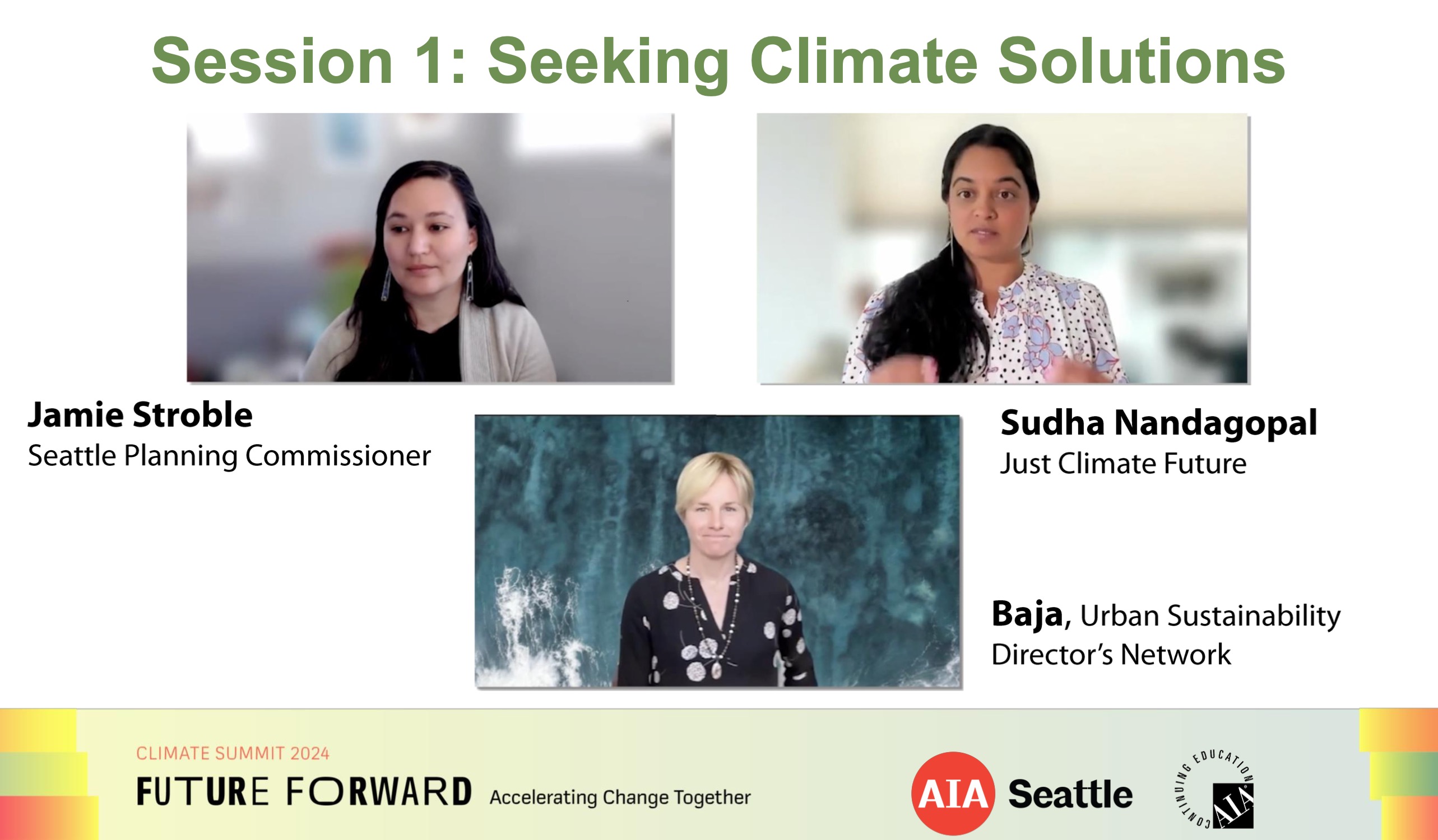Future Forward – Seeking Climate Solutions