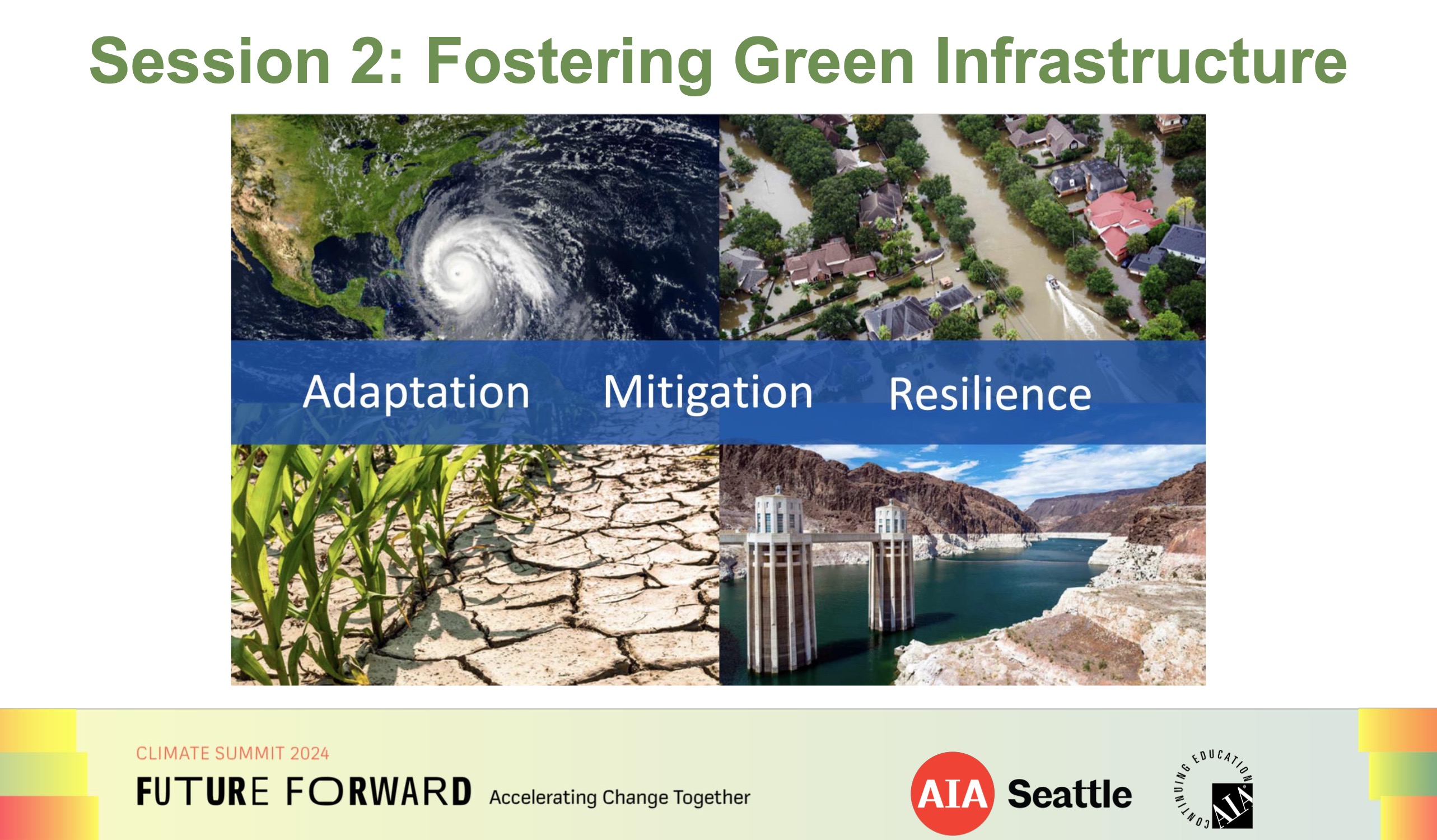 Fostering Green Infrastructure