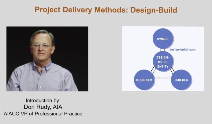 Project Delivery 4: Design-Build
