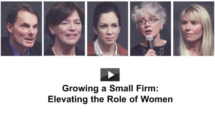Growing a Small Firm: Elevating the Role of Women